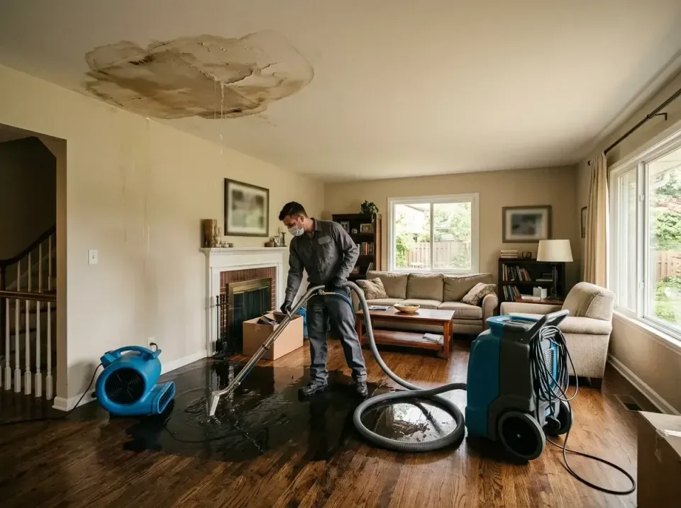 attic-pipe-burst-ceiling-drip-008 — frequently asked questions, Water Damage Restoration & Carpet Care in Pea Ridge, AR